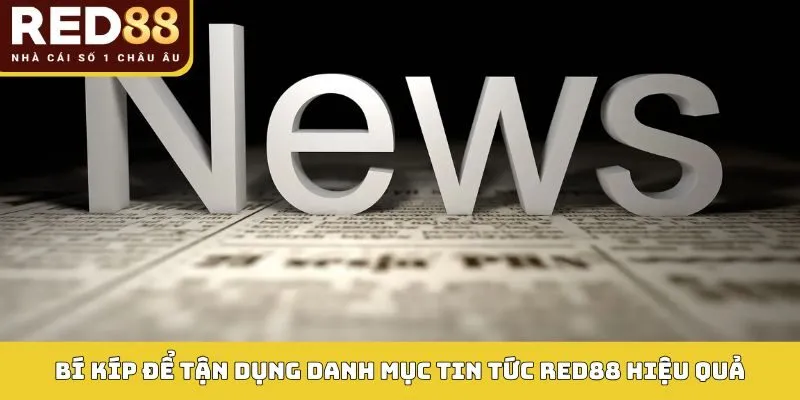 Bí kíp để tận dụng danh mục tin tức Red88 hiệu quả